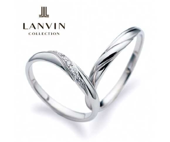 ランバン結婚指輪52.53